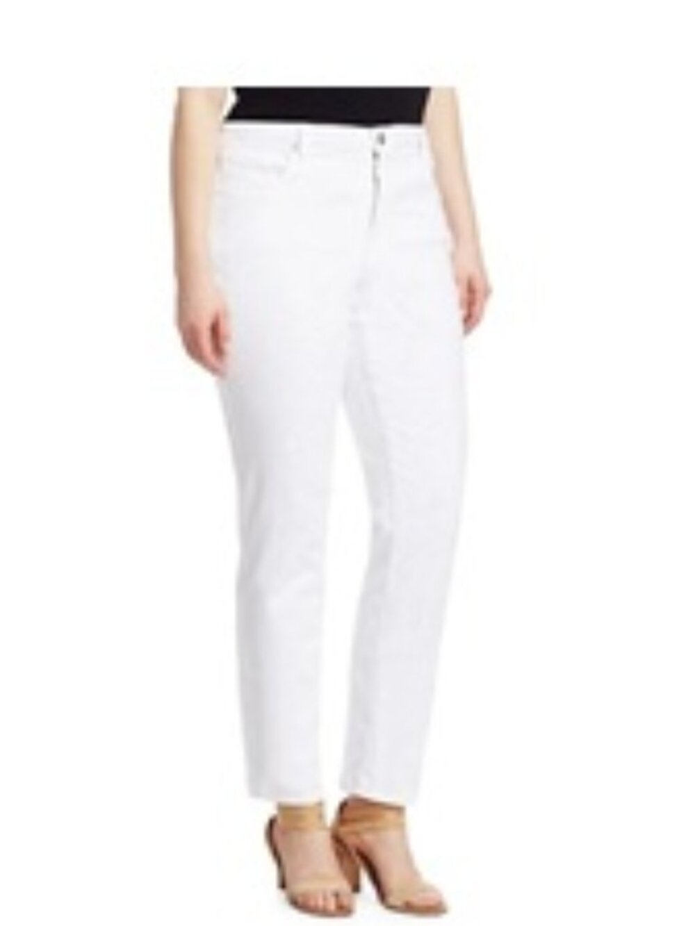 Nwt NYDJ Not Your Daughters Jeans Sheri Slim Fit Jeans Optic White Size 18